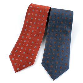 [MAESIO] KSK2617 100% Silk Allover Necktie 8cm 2Color _ Men's Ties Formal Business, Ties for Men, Prom Wedding Party, All Made in Korea